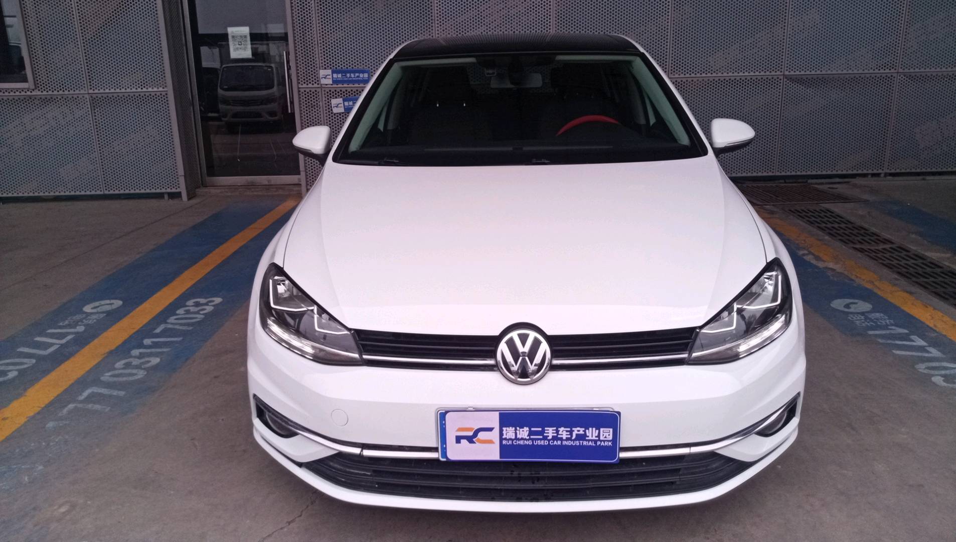 大众 高尔夫 2019款 280TSI DSG舒适型 二手车市场选瑞诚